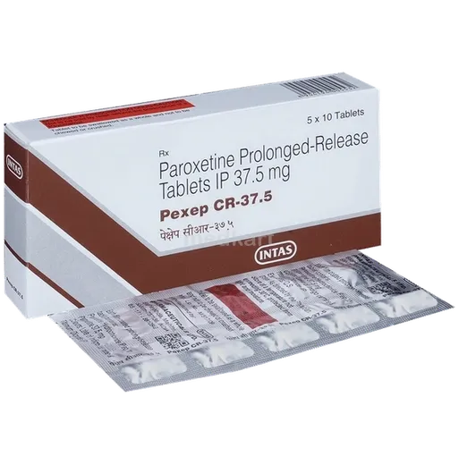 pexep cr 37.5mg tablet 10's